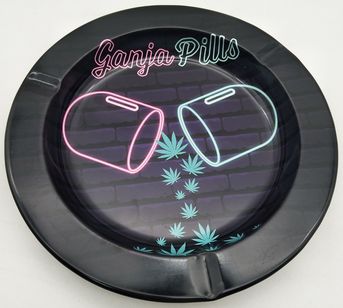 TA46 Metal Ashtray - Durable & Practical